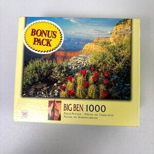 Big Ben 1000 Piece Jigsaw Puzzle Flowers Mountains Grand Canyon New Sealed